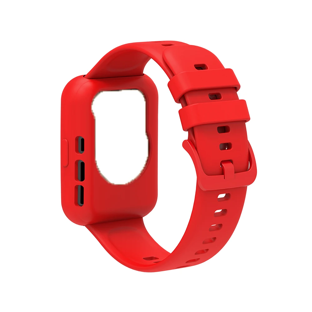 Premium 2-in-1 Silicone Smartwatch Case & Strap Combo - Universal Fit