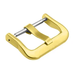 Premium Metal Watch Buckle for Casio G - SHOCK Watches (A - gold - 19mm)