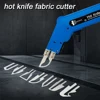 Electric Hot Knife Thermal Cutter Hand Held 80W Cutter Foam Cutting Tools Non-Woven Fabric Rope Webbing Multiple Cutter Blades 1