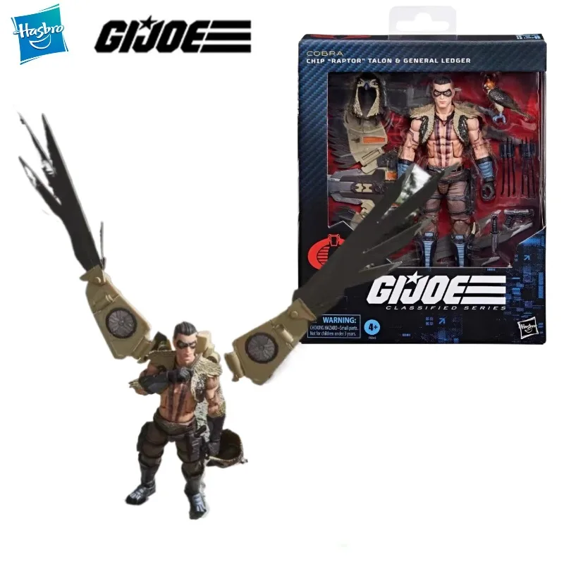 Figurine Raptor Talon & General Ledger - G.I. Joe Classified Series Hasbro - 15 Cm NEUF