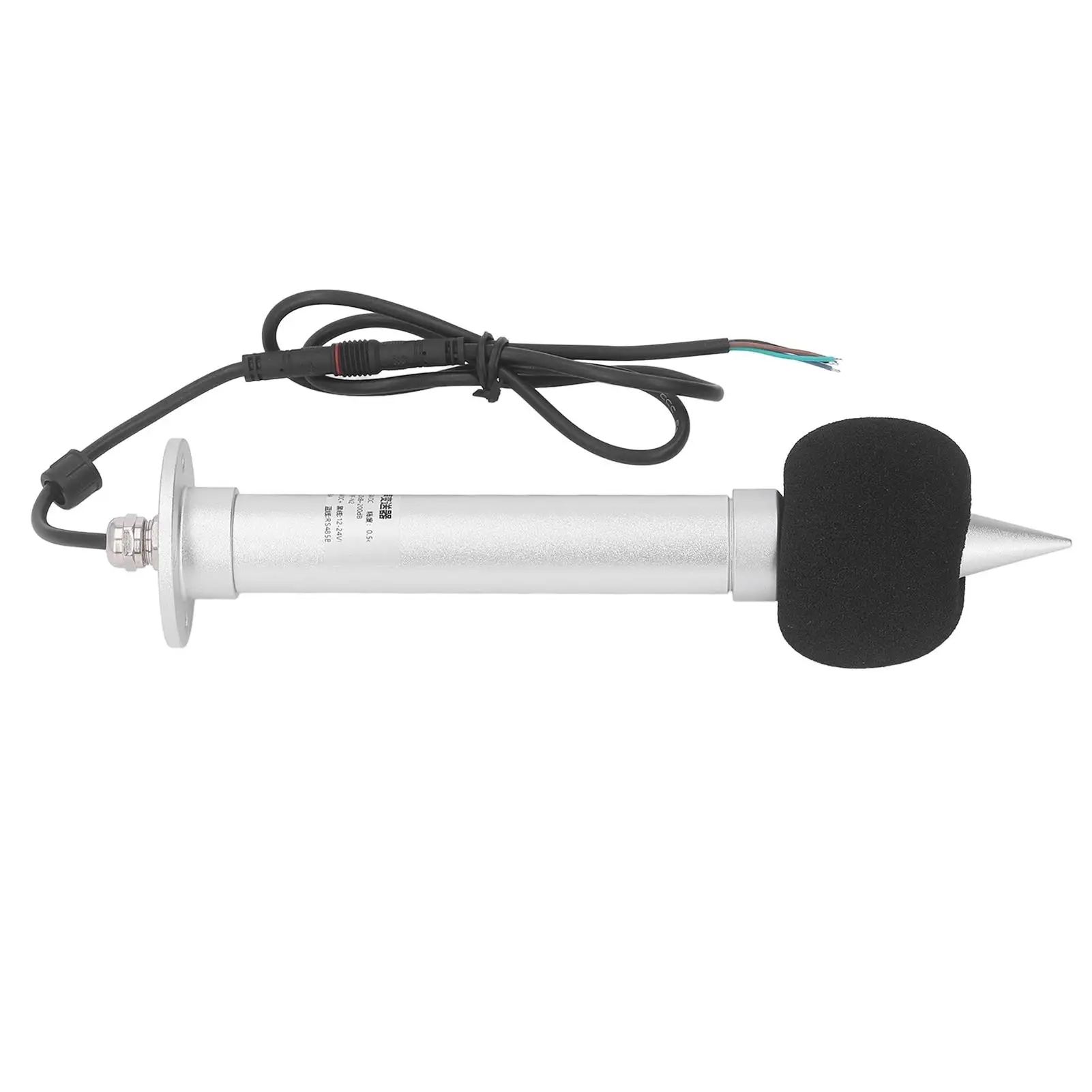 High Accuracy Noise Level Detector Sensor 20-200DB with RS485, Pole Transmitter Probes for outdoor Use (12-24V) 4