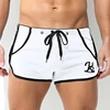 Mens Board Shorts Gym Sports Running Shorts Training Quick Dry GYM Wear Beach Swim Workout Short Pants Surfing Wear 4
