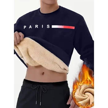 Cashmere round neck men's winter thick cashmere under a warm cashmere 1