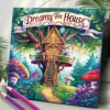 Dream Tree House Coloring Book 20 Page Gift For Birthday Party Relieve Stress Kill Time Graffiti Painting Drawing Art Book 1