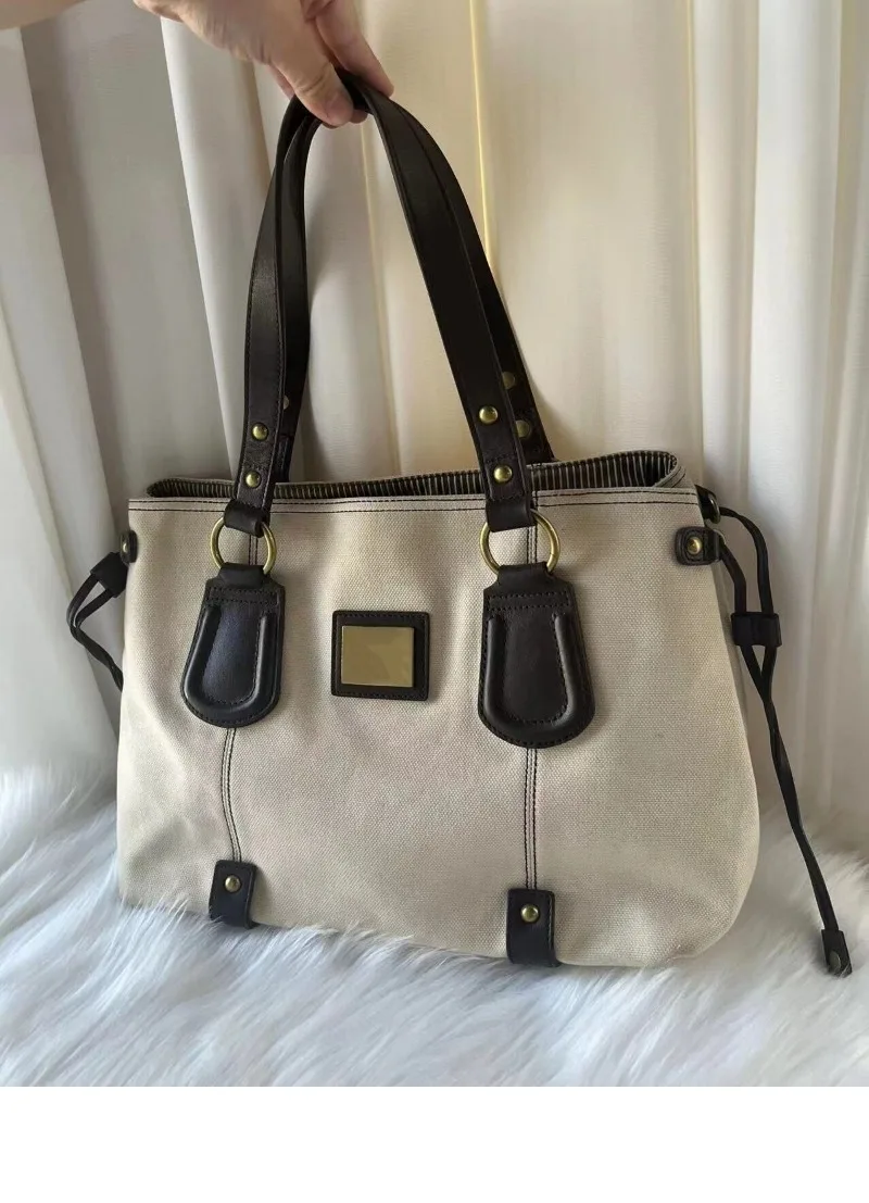 Large-capacity Retro Shoulder Bag 2025 New Versatile Commuting Premium Women‘s Tote Bag Light Luxury High-end Fashion Armpit Bag