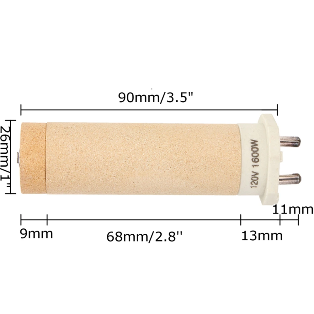 Heating S 120V 1600W Ceramic Heating Core for Leister 100.689 Handheld Hot Air Plastic Welder Tool 2