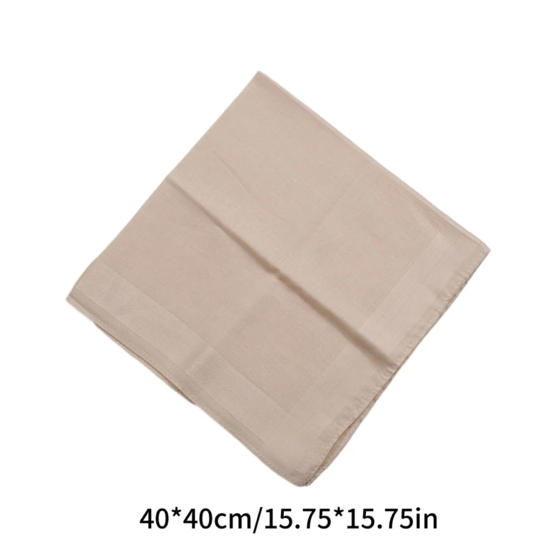 B36D Large Handkerchief High Absorbency Pocket Towel for Gym, Travel, and Office Use