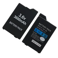 3600mAh for SONY PSP2000 Handheld Game Console Backup Battery Pack 2400mAh for SONY PS Lite PSP-2000 PSP-3000 PSP-3004 Batteries 4