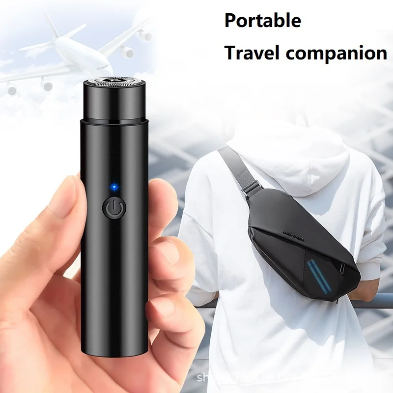 Portable Mini Body Facial Bikini Epilator for Men Women Hair Removal Trimmer Clipper USB Rechargeable Barber Beard Shaving Tool