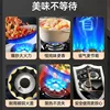 Stainless Steel Double-burner Gas Stove for Household Rental, Compatible with Liquefied and Natural Gas, with Timing Feature 4