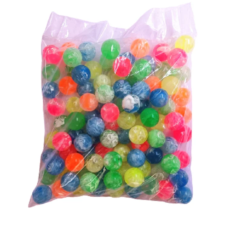 20Pcs 20MM Bouncy Ball Marbles Rubber Jumping Balls Outdoor Games Anti-stress Garden Children Water Toys Kids Party Favors Gift 2
