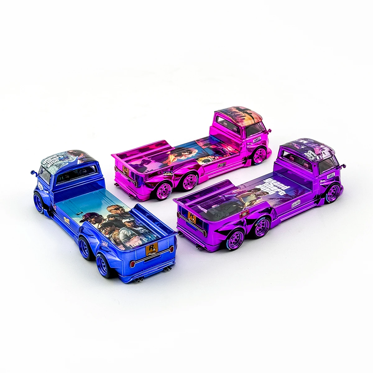 Liberty64 1/64 VW T1 Tow レッカー車 マジョーラカラ JAN 2025 LIBERTY64 VW VOLKSWAGEN T1 GTA VAN TOW TRAILER