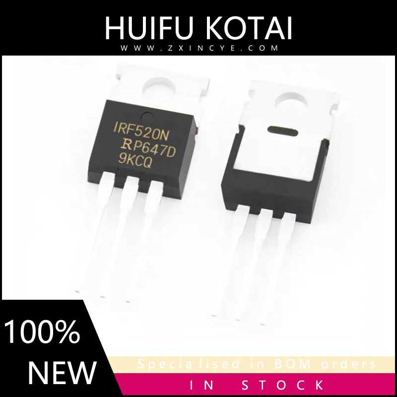 

5 шт. IRF520NPBF IRF520N TO220, Новые Товары в наличии