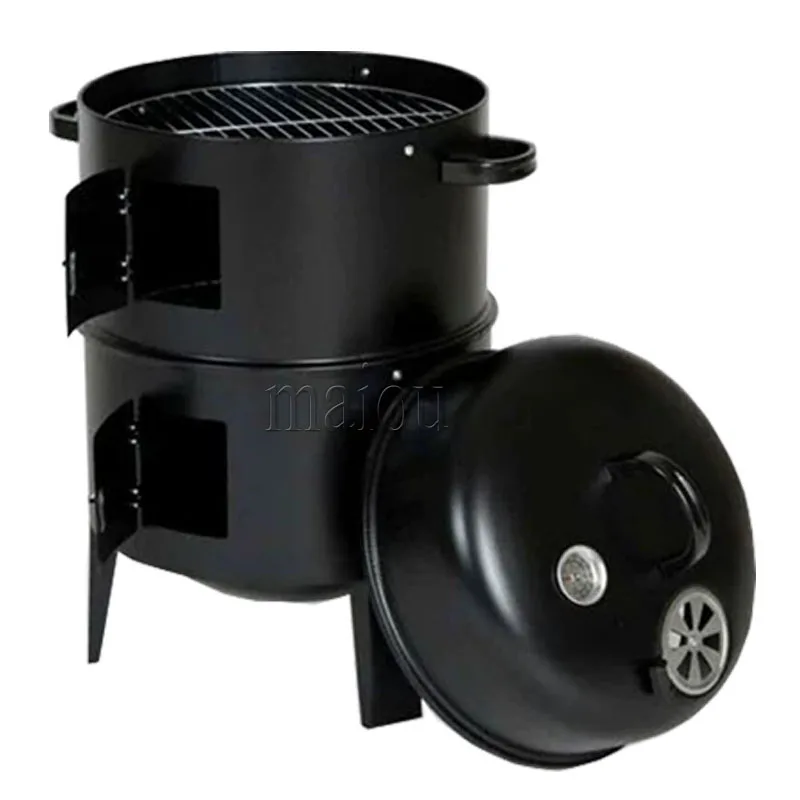 Fornello Per Barbecue Affumicato A Forma Di Botte Fornello Per Barbecue A Carbone Da Esterno Fornello Per Barbecue Alla Griglia Affumicato Piccolo Per