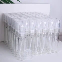 Premium Quality 5ml Glass Spray Bottle - Mini Portable Perfume & Essential Oil Container - Glass (Transparent)