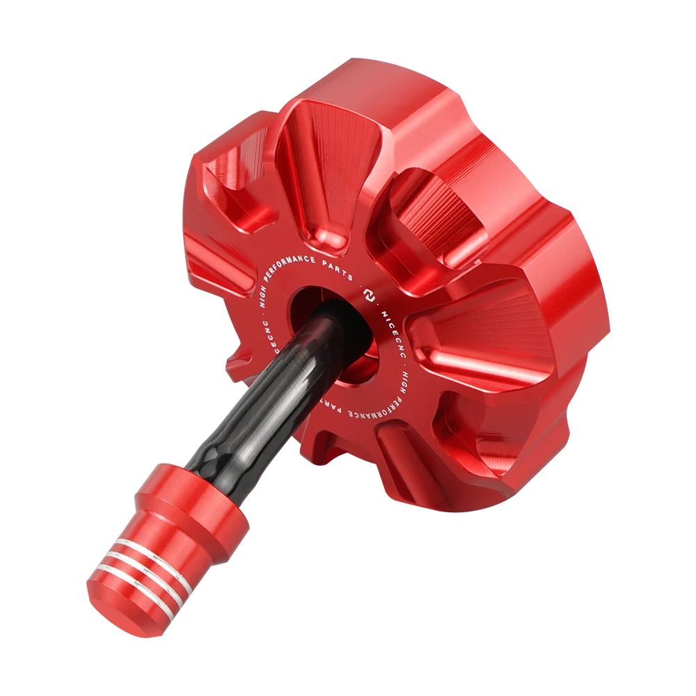 

NICECNC Gas Fuel Tank Cap Cover Protector For BETA X-TRAINER 250 300 RR 125-500 200 250 300 350 390 Motocross Aluminum Alloy Red