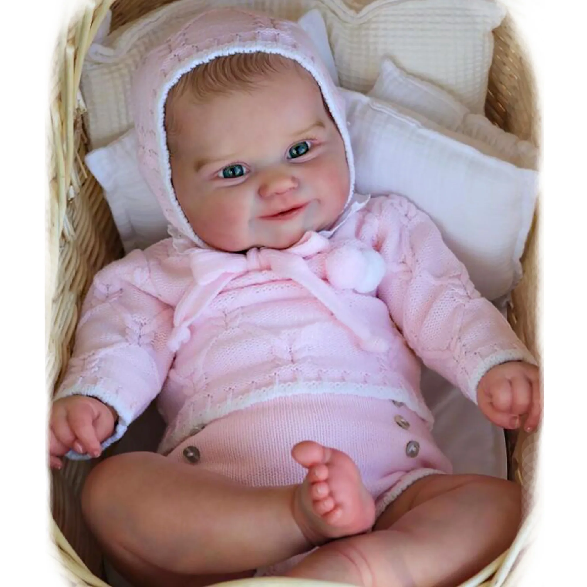 20 Inch Maddie 3D Painted Lifelike bonecas waterproof Can take shower  infantil meninas bebe reborn realista Bebe Reborn Baby _ - AliExpress Mobile