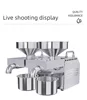 B02 Double Head Oil press 1600W Commercial Stainless Steel High Extraction Rate Press Flaxseed Sunflower Seed Coconut 3