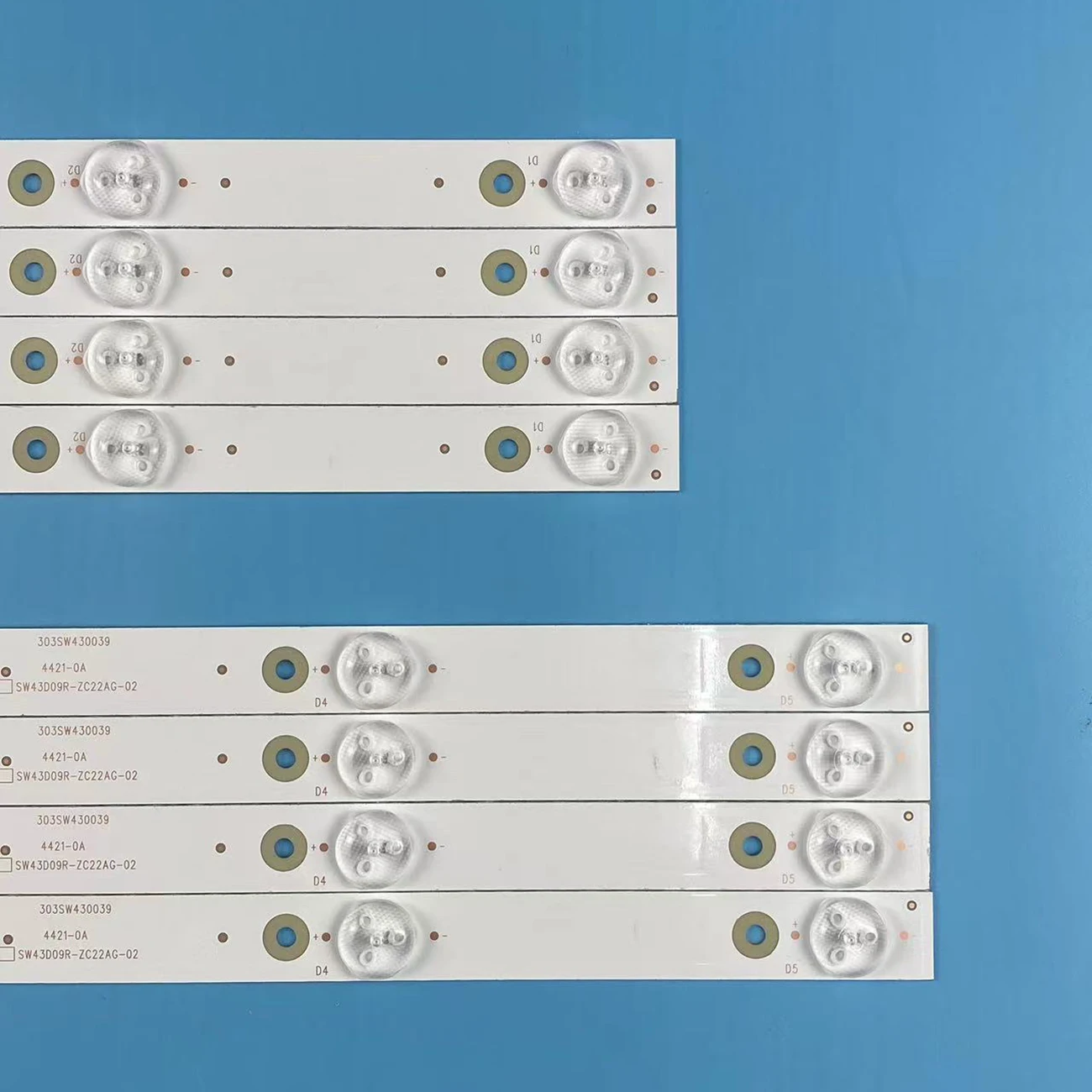 Tira Retroiluminação Led para lg 43uj620 43uj630 43uj630v - Imagem 3