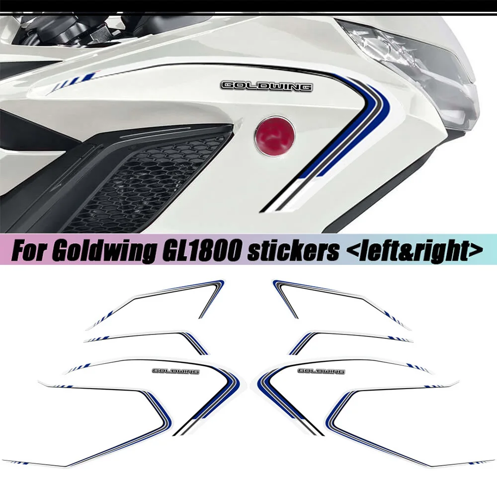 2018 2019 2020 For HONDA Goldwing GL1800 GL 1800 Tank Pad Tour Stickers Decal Kit Cases Protector Fairing Fender Trunk Luggage car lock cylinder for honda 2003 2008 city trunk replacement door lock cylinder