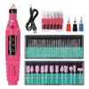 LULAA Electric Nail Drill Machine Set Pedicure Grinding Equipment Mill For Manicure  Professional Strong Nail Polishing Tool 1