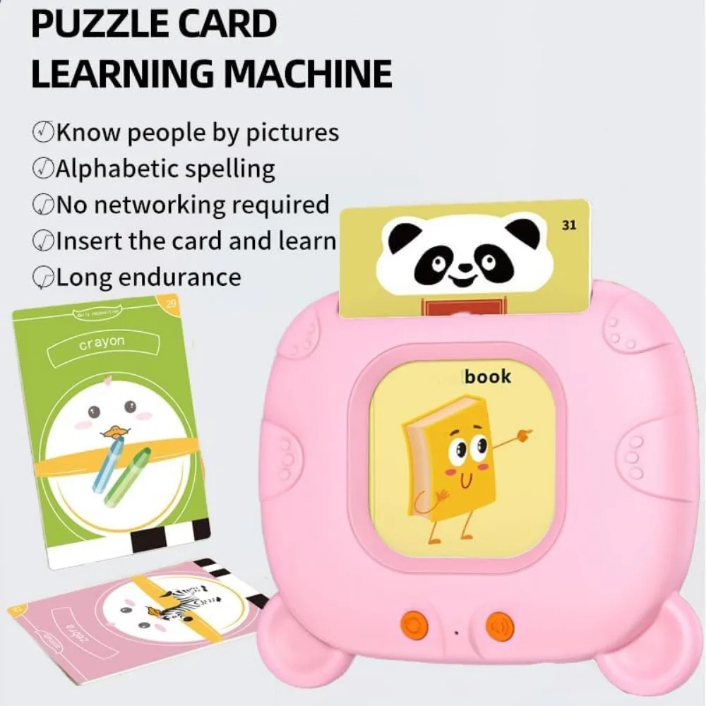 Toddler Toys for Boys Girls Autism Sensory Toys Learning Montessori Speech Therapy 224 Sight Words Talking Flash Cards