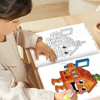 Книги-раскраски «Скадельный мозг», альбом для рисования, школьные цвета, принадлежности для рисования, 67 дома 9, книги для рисования на работу, подарочный набор, игрушки для девочек — изображение 4