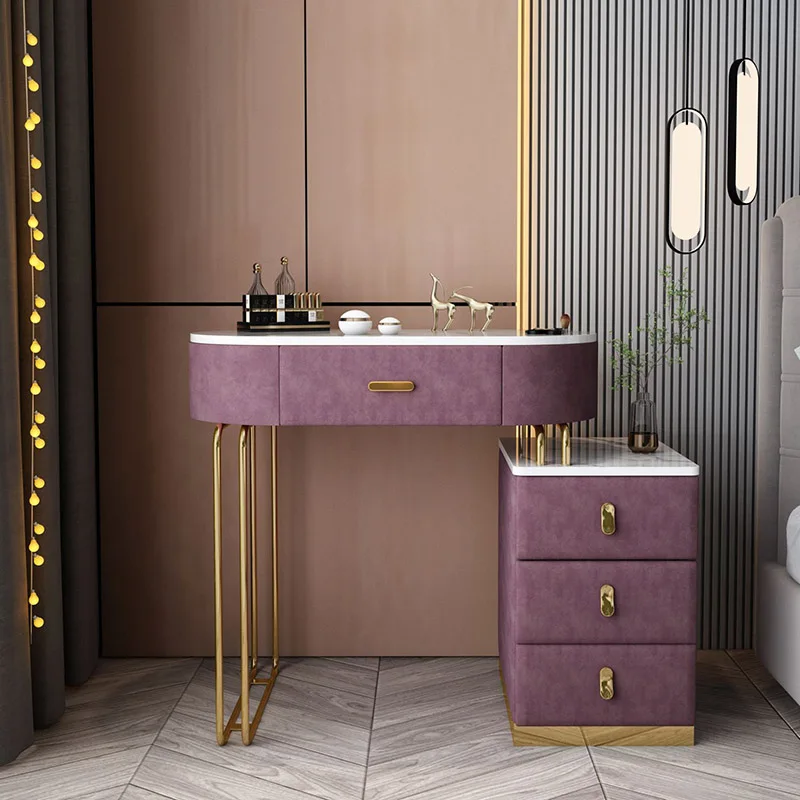 

Новый маленький столик для макияжа, комод, современный минималистичный фотоальбом, роскошный туалетный столик, шкафчик в одном туалетном столике, зеркало, настольная мебель