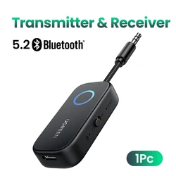 Wireless 2-in-1 Bluetooth Audio Receiver and Transmitter Adapter (2 in 1 Adapter)
