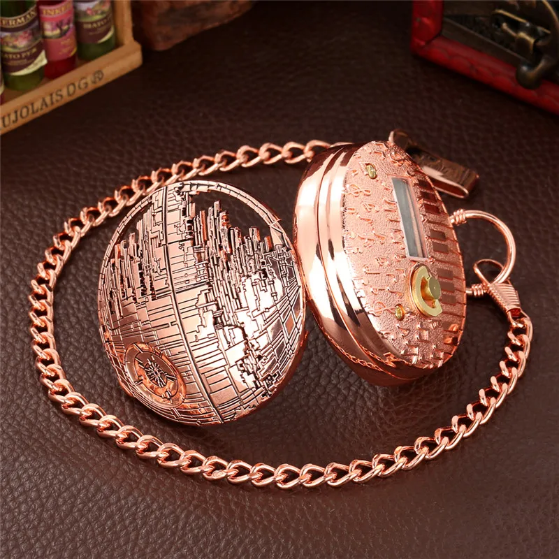 Creative Musical Pocket Watch Men Women Quartz Movement Clock Handwind Playing Son Watches with Pendant Chain Collectable Gift