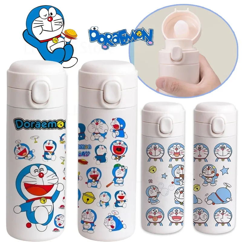 Doraemon Kid's Stainless Steel Insulated Water Bottle - 420ml