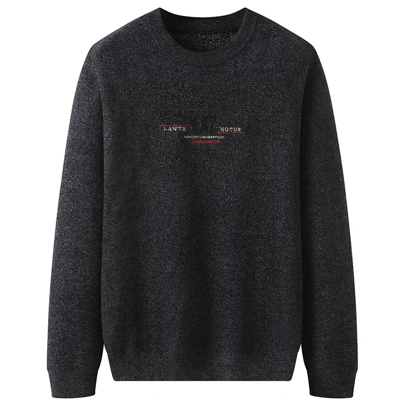 thumbnail image 1 of Suéter de cachemira de alta calidad para hombre, jersey de cuello alto de media manga, suave y cálido, para Navidad, para invierno, 7XL, 6XL, 8XL, 1 of 4
