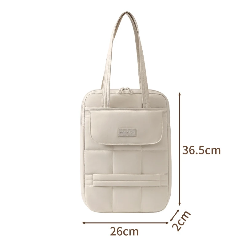 2025 New Laptop Shoulder Bag – Multi-Purpose Tote & iPad Protective Handbag for Business Travel