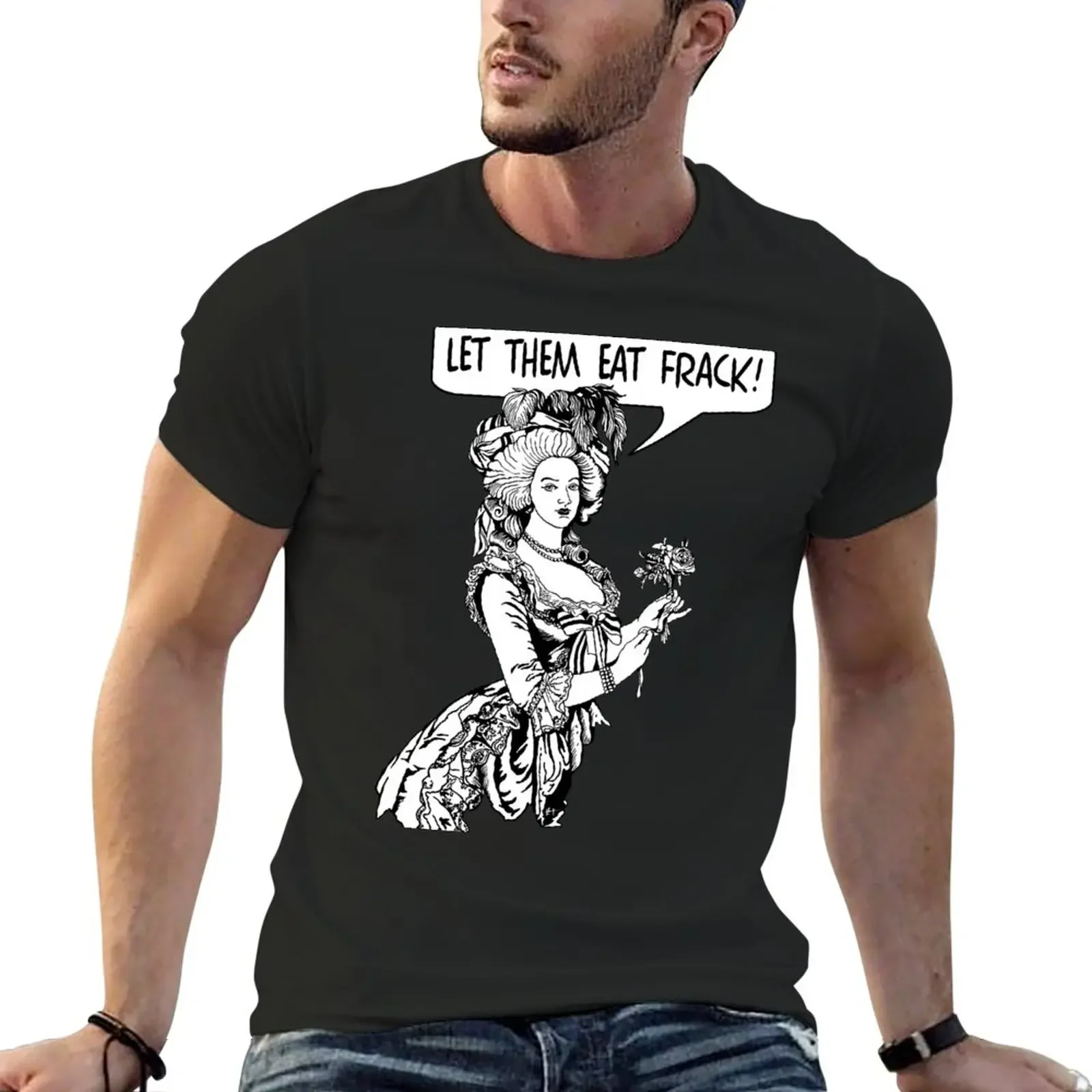 Lascia Che Mangino Frack! T-Shirt Camicetta Blanks Abbigliamento Uomo