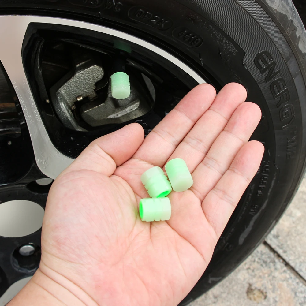 폭스바겐 VW 골프 5, 6, 7, MK6, MK7, 파사트, B5, B6, B7, B8, 티구안, 제타, MK6, 스코다, 서프 타이어용 스템 캡, 4 팩