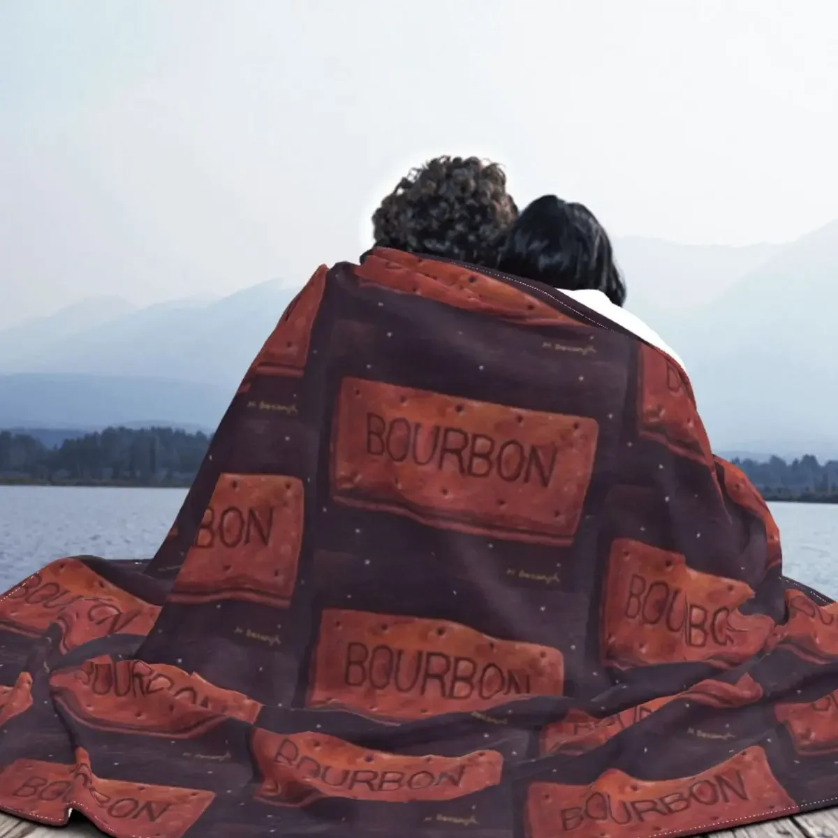 Bourbon Biscuit Throw Blanket warm for winter Decoratives Giant Sofa valentine gift ideas Blankets 6