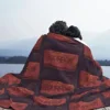 Bourbon Biscuit Throw Blanket warm for winter Decoratives Giant Sofa valentine gift ideas Blankets 6