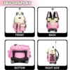 School Bags for Girls with Wheels Trolley 3 Pcs for Teens Boys Rolling Backpack Set with Lunch Bag Carry on Luggage with Roller 5