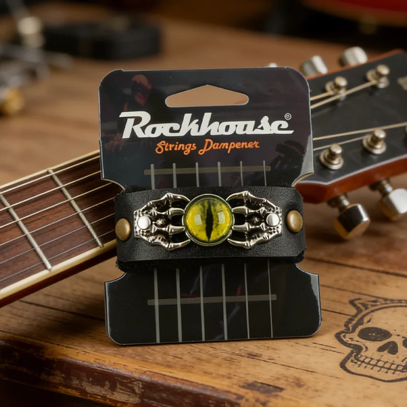 Adjustable Guitar Fretboard String Dampener Wrap Silencer