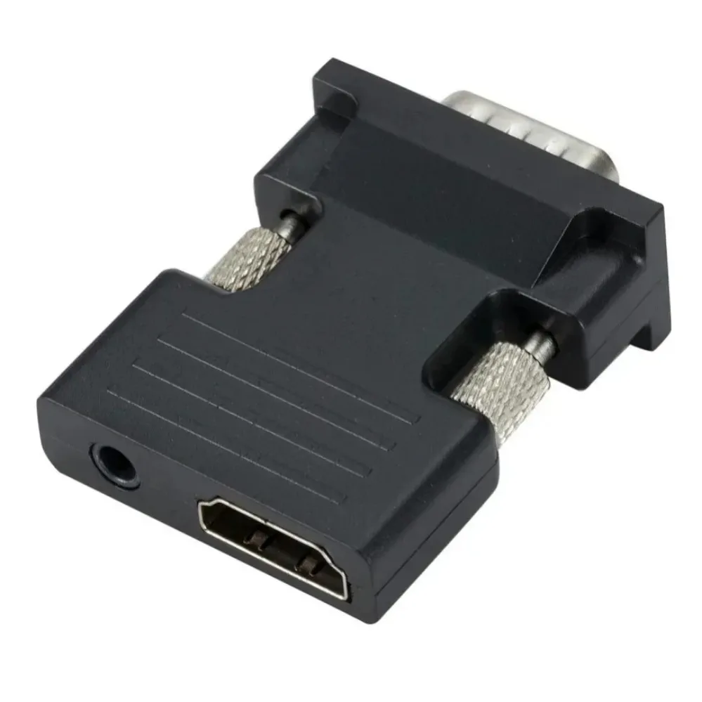 HDMI to VGA Adapter Cable VGA to HDMI Converter VGA to AV Converter PzzPss VGA to HDMI-compatible Audio Video Converter 1080P HDMI-compatible To VGA Adapter Cable For PC Laptop to HDTV Projector