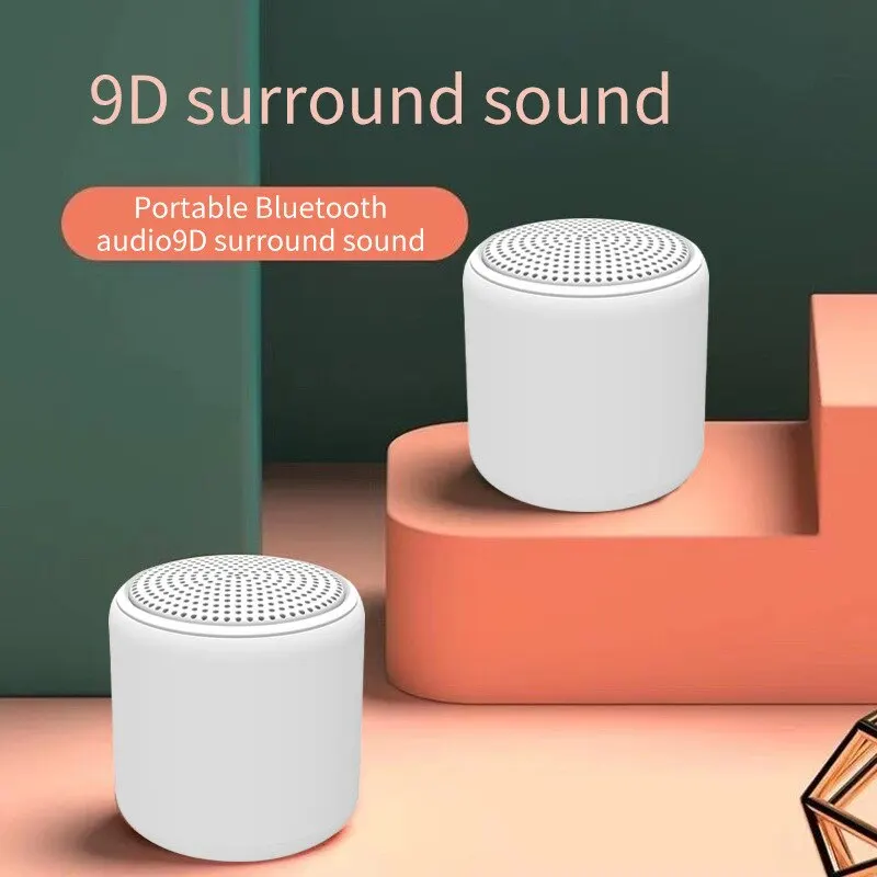 Wireless Creative Macaron Bluetooth Speaker Outdoor Sports Waterproof Mini Portable Subwoofer Collection Small Speaker