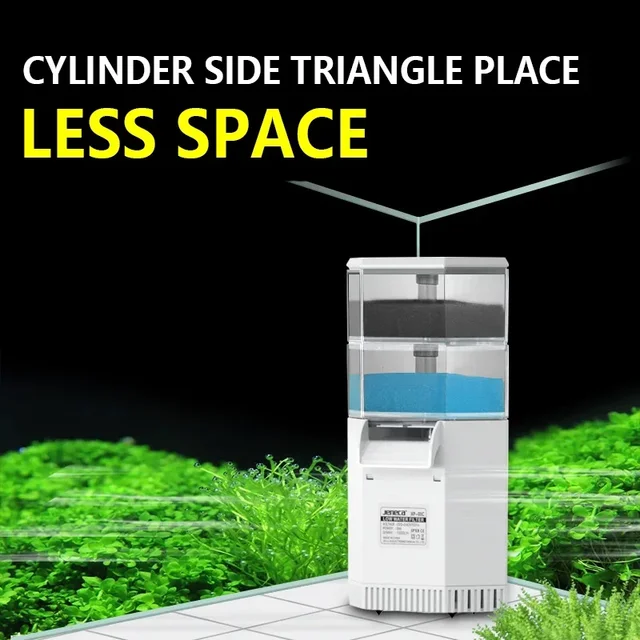 Silent Turtle Tank Filter Fecal ปั๊มดูด ปั๊มดูดต่ํา ปั๊มหมุนเวียนน้ําตก อุปกรณ์กรองระดับน้ําต่ํา 3