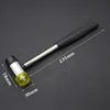 25mm 30mm 35mm 40mm Mini Hammer Nylon Head Mallet Hand Tool Non-Slip Handle Nylon Rubber Used As Wood Plastic Jewelry Crafts 4