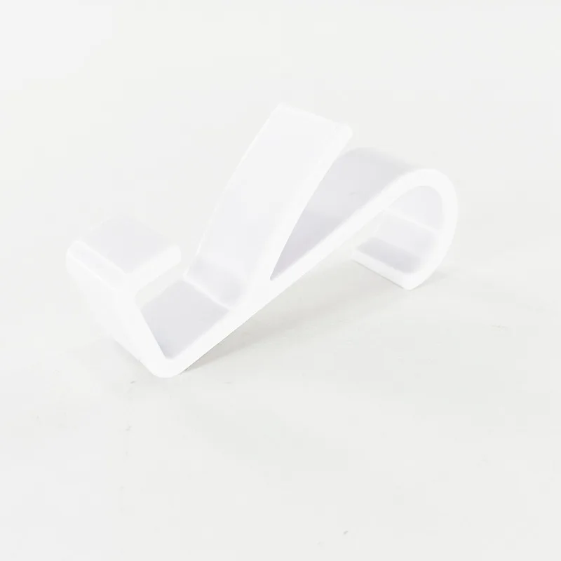 Kitchen Bathroom Hanger Clips Storage Racks White Clear Hanger Heated Towel Radiator Rail Clothes Scarf Hooks Holder