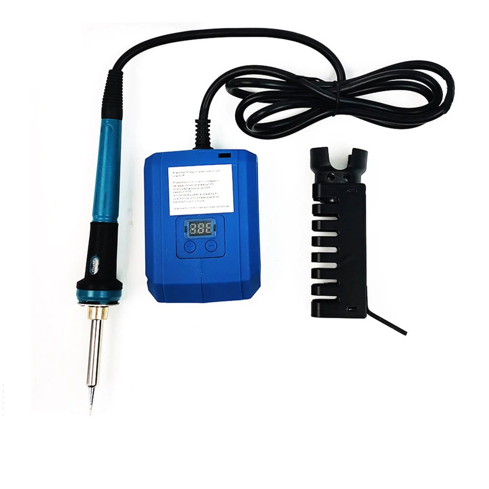 

60W Digital Electric Soldering Iron Adjustable Internal Heating 936M Solder Tip Soldering Station For Makita Battery