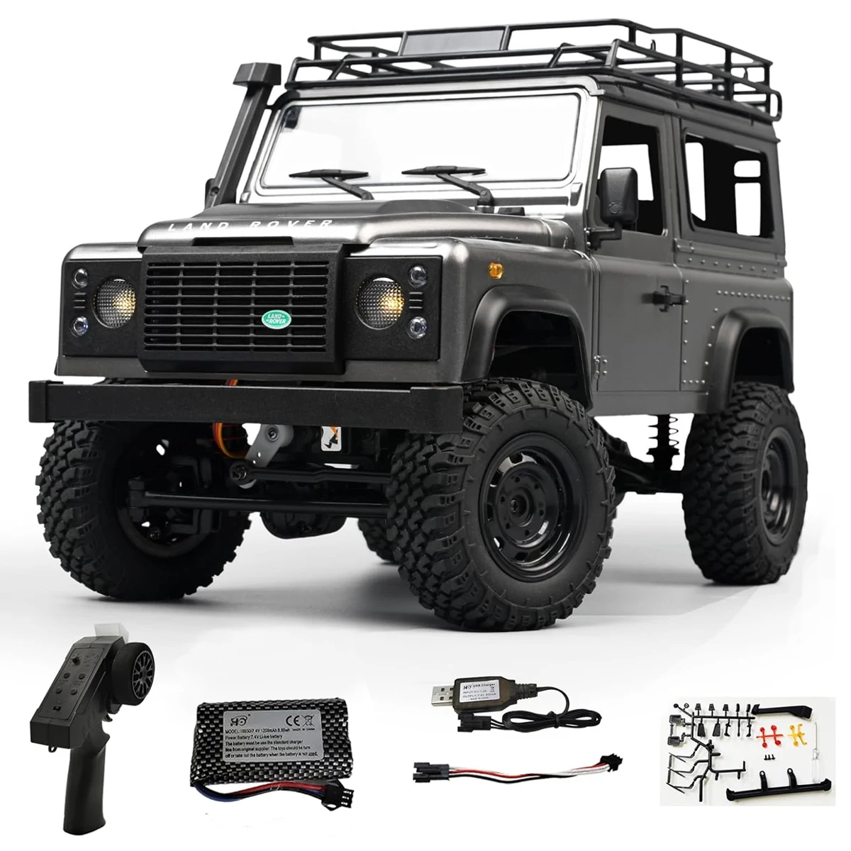 BRASTOY Carro de Controle Remoto 4x4 Jeep RC RTR Rock Crawler 1:12,Enviado do Brasil