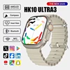 HK10 ULTRA 3 Smart Watch Series 10 AMOLED ChatGPT 2GB ROM AI Watch Face BT Call Games Music Compass Sports Smartwatch Men Women