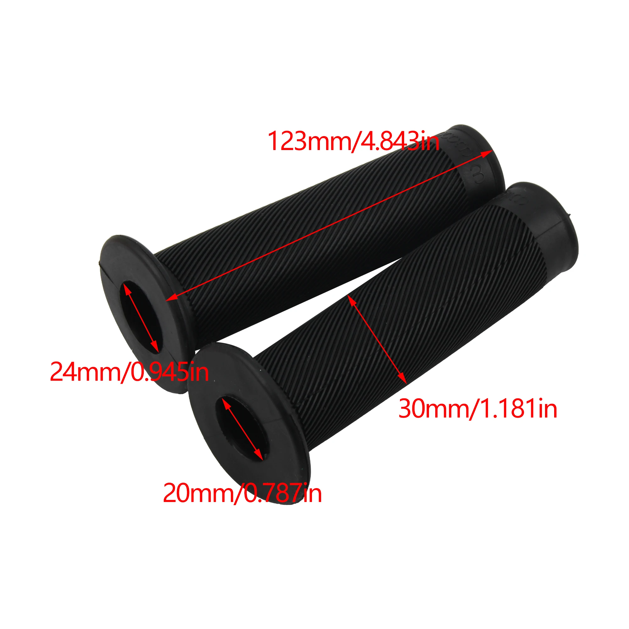 Enhanced Universal Motorcycle Rubber Hand Grips