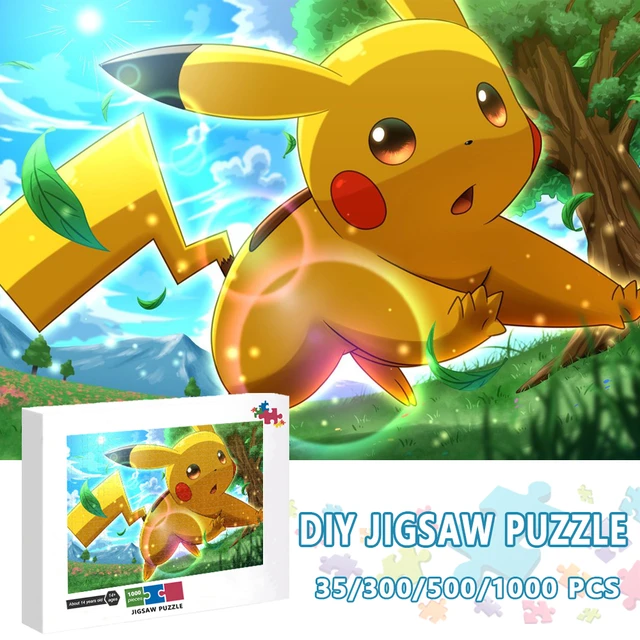 Pikachu Wooden Puzzle  Pokemon Jigsaw Puzzle