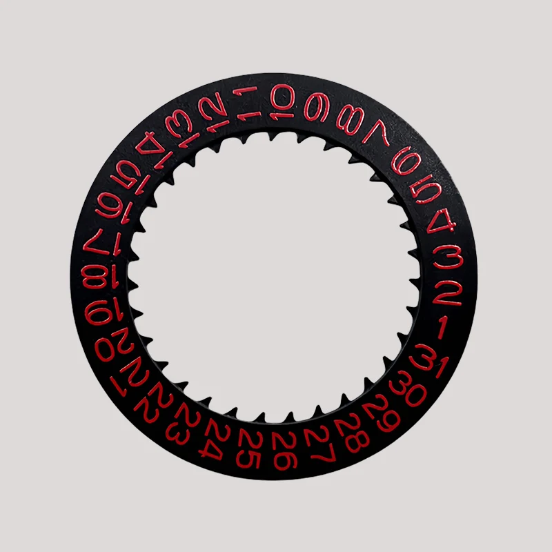 NH35 NH36 Japanisches Kanji-Uhrwerk, Zifferblatt, passend für NH35 NH36 Uhrwerk SKX007, Datum, Woche, Radkrone bei 3,0 oder 3,8/4,1 Uhrenteilen – Detail 6